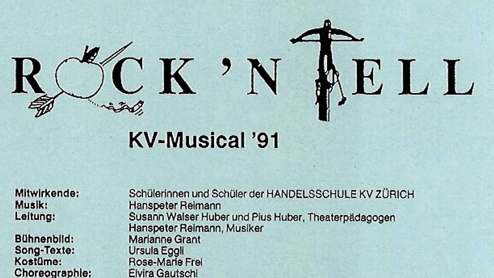 Rock'n Tell Musical, KV Zürich